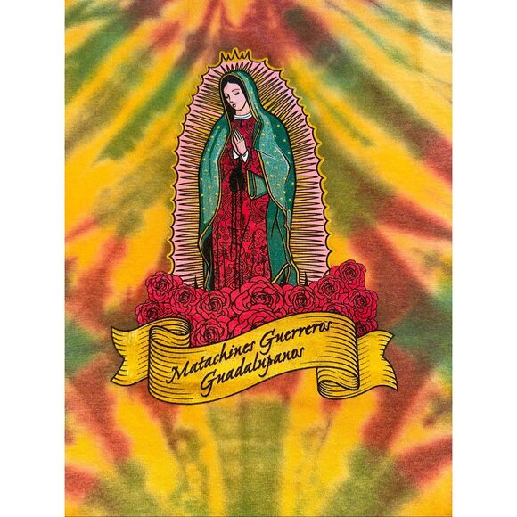 Virgin De Guadalupe Tie-Dye Tee - Picture 3 of 4